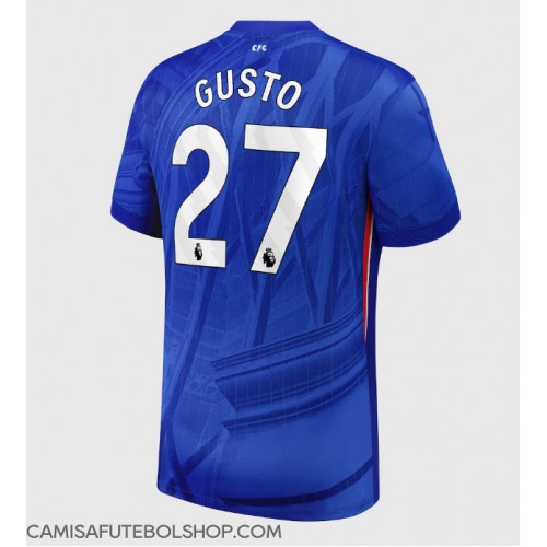 Camisa de time de futebol Chelsea Malo Gusto #27 Replicas 1º Equipamento 2025-26 Manga Curta